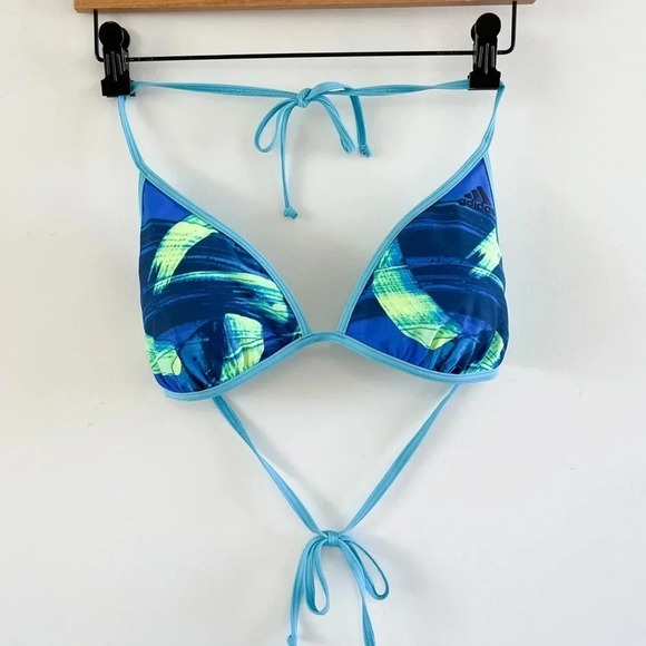 NWOT Adidas Parley Beach Bikini Top Size 44” - Picture 3 of 9